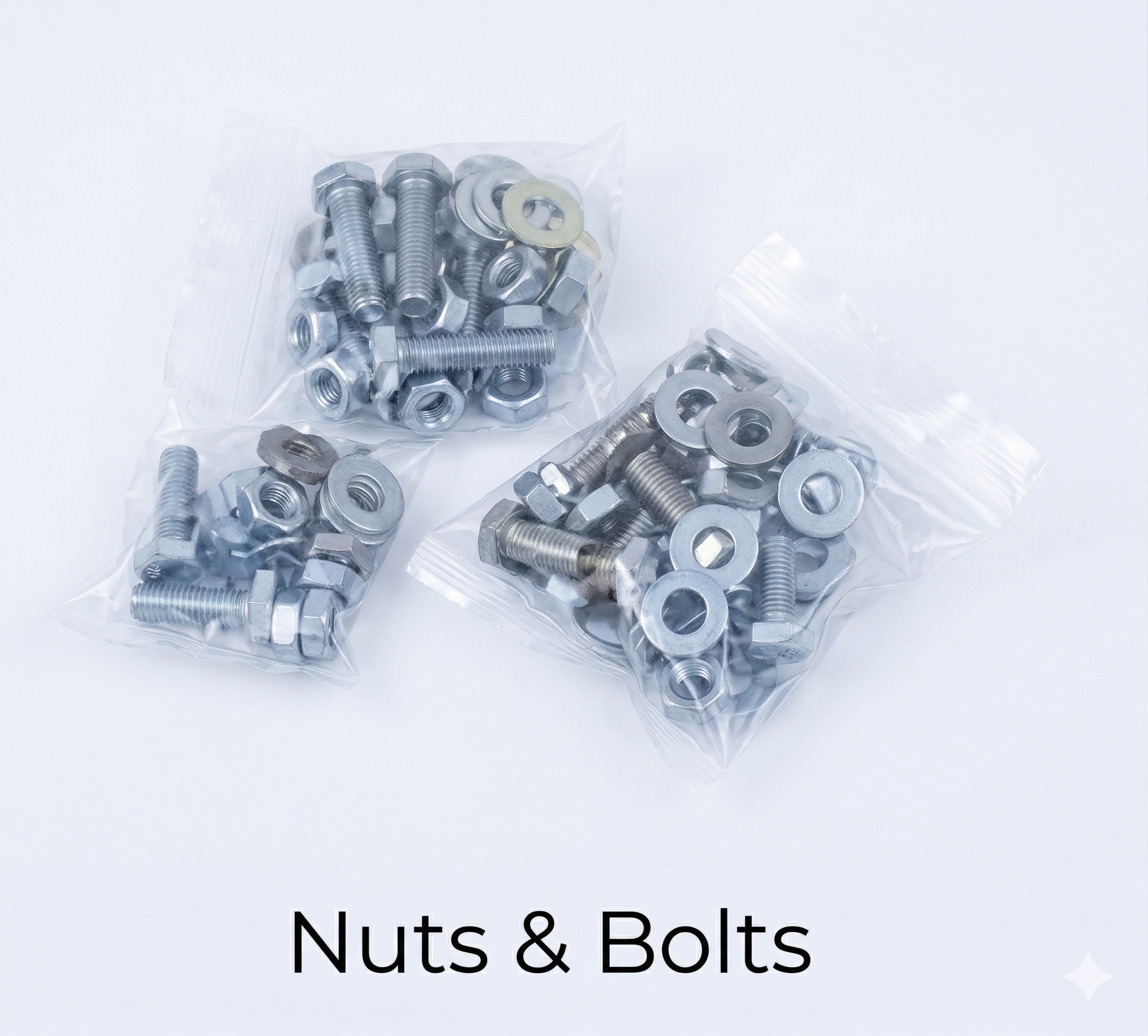Nut & Bolt Kits spare part for paddle wheel aerator by Neekbaa Ventures Patna
